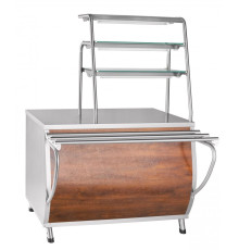 Прилавок для горячих напитков Abat ПГН-70Т кашир