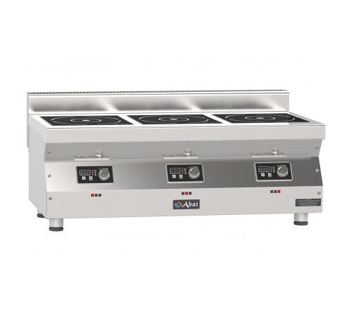 Плита индукционная Abat КИП-35Н-5,0 3-х конф.