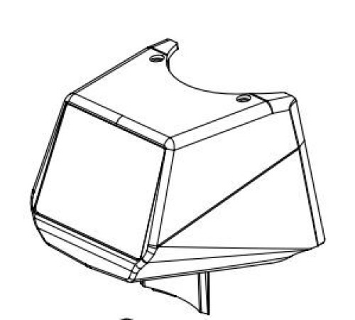 Дисплей  (экран+корпус), арт.900001706/R