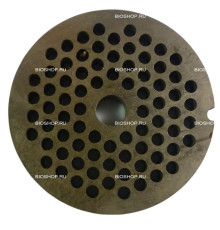 Решетка для мясорубки Ø 82 мм, отверстия 5 мм