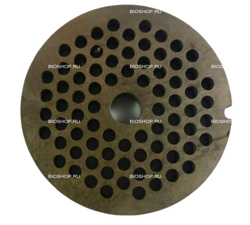 Решетка для мясорубки Ø 82 мм, отверстия 5 мм