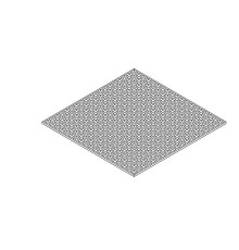 Пластиковая подставка (решетка) для чашек, черная, Sanremo, арт. 10402478