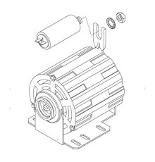 Мотор-редуктор для вибрационного (поршневого) насоса кофемашины, Sanremo. арт.10252095A