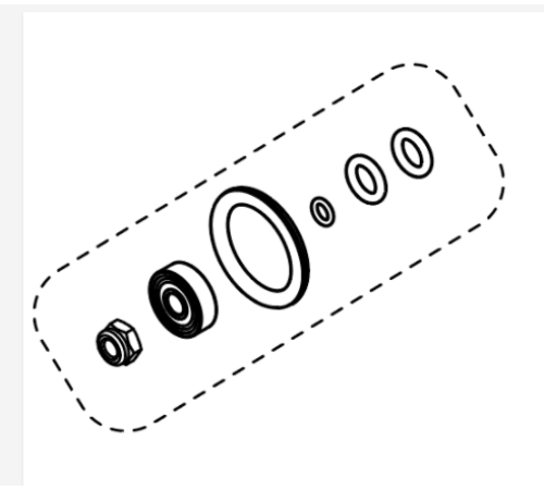 Обновленный комплект для парового крана на F18 02/03/2021, Sanremo, арт.KUPGRUBF18A