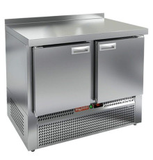 GNE 11/TN стол охл.(-2+10), 2 двери, 1000х700х850мм, ниж.распол.агрегата, HICOLD RUS