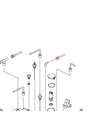 Шланг входной для котла 2GR, Sanremo, арт.10003160