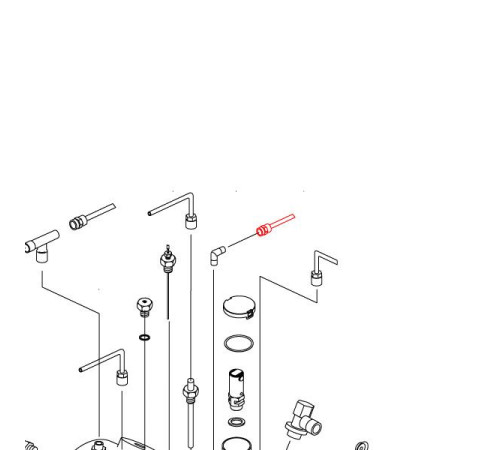 Шланг входной для котла 2GR, Sanremo, арт.10003160