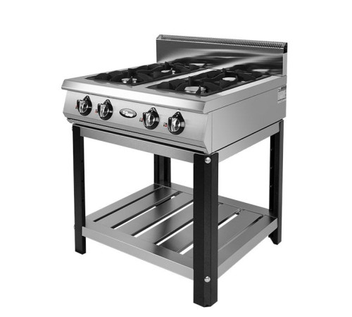 Плита газовая Гриль-Мастер Ф4ПГ/800 повышенной мощности (на подставке)