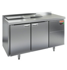 SL2-11GN (1/6) стол для салатов  охл.(+2+10), 2 двери, 1390х700х850мм, HICOLD RUS
