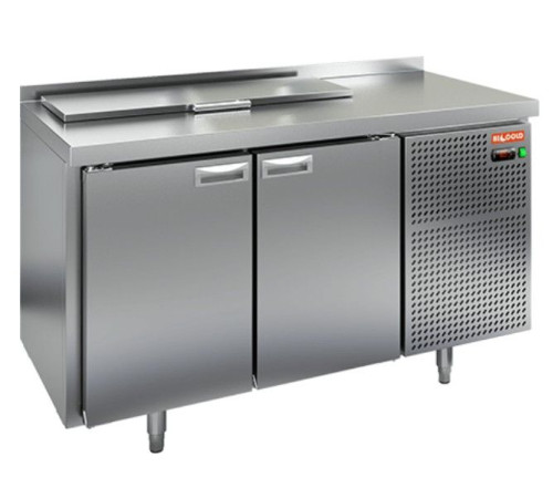 SL2-11GN (1/6) стол для салатов  охл.(+2+10), 2 двери, 1390х700х850мм, HICOLD RUS