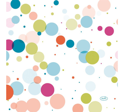 Салфетки 3-сл 33 см Festive Bubbles