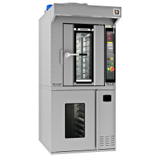 ПЕЧЬ РОТАЦИОННАЯ BASSANINA FR MINI E46.10 КОМПЛЕКТ С РАССТОЙКОЙ FR MINI E46.PR LCD