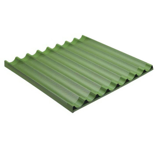ЛИСТ ДЛЯ БАГЕТ BASSANINA FTVO6080T 8 ВОЛН 600X800 ТЕФЛОН