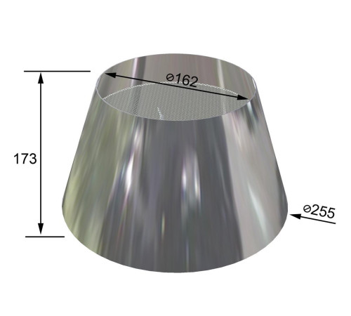 КОЛПАК ИСКРОГАСИТЕЛЯ PIRA/BBQFIRE 750004