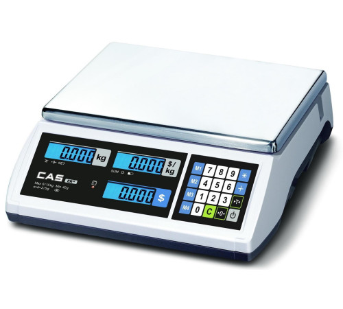 ВЕСЫ ЭЛ.ТОРГОВЫЕ CAS ER JR-15CB ВЕСЫ ЭЛ.ТОРГОВЫЕ CAS ER JR-15CB