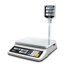ВЕСЫ ЭЛЕКТРОННЫЕ ТОРГОВЫЕ CAS PR-15P (LCD, II)