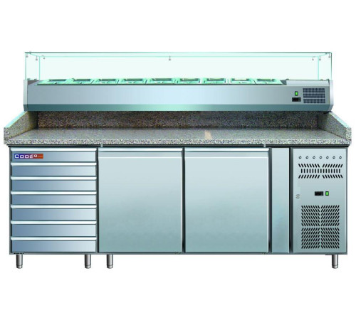 СТОЛ ДЛЯ ПИЦЦЫ COOLEQ PZ2610TN-VRX380 СТОЛ ДЛЯ ПИЦЦЫ COOLEQ PZ2610TN-VRX380