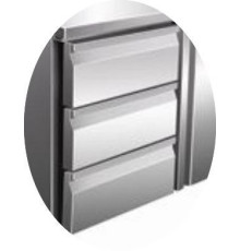 КОМПЛЕКТ ЯЩИКОВ COOLEQ 3ШТ ДЛЯ СТОЛА СЕРИИ 700