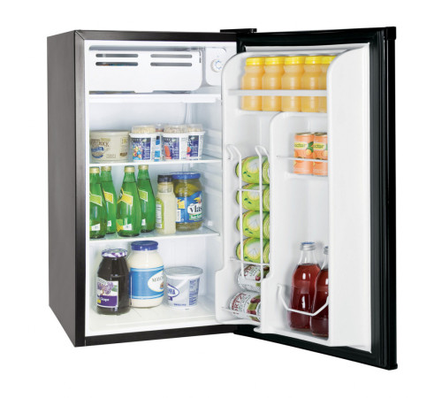 ШКАФ ХОЛОДИЛЬНЫЙ С ГЛУХОЙ ДВЕРЬЮ COOLEQ TBC-145S ЧЕРНЫЙ