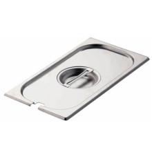 КРЫШКА К ГАСТРОЕМКОСТИ 1/1 С ОТВЕРСТИЕМ ДЛЯ ЛОЖКИ