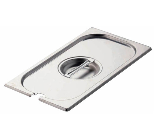 КРЫШКА К ГАСТРОЕМКОСТИ 1/1 С ОТВЕРСТИЕМ ДЛЯ ЛОЖКИ