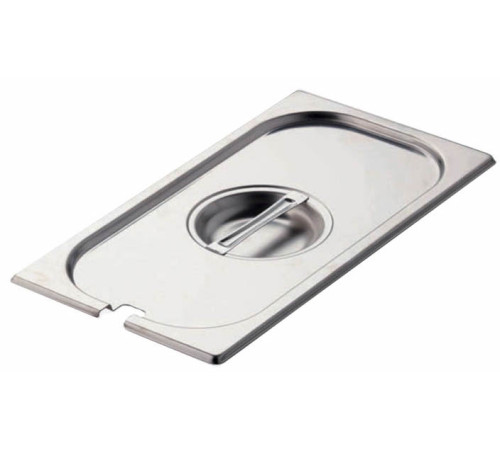 КРЫШКА К ГАСТРОЕМКОСТИ 1/2 С ОТВЕРСТИЕМ ДЛЯ ЛОЖКИ