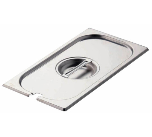 КРЫШКА К ГАСТРОЕМКОСТИ 1/3 С ОТВЕРСТИЕМ ДЛЯ ЛОЖКИ