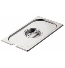 КРЫШКА К ГАСТРОЕМКОСТИ 1/9 С ОТВЕРСТИЕМ ДЛЯ ЛОЖКИ