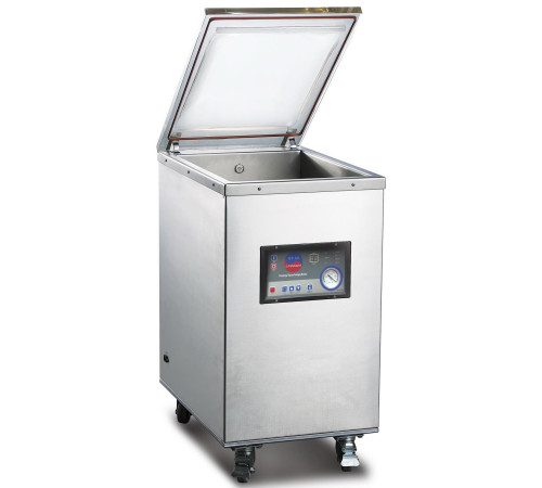 АППАРАТ УПАКОВОЧНЫЙ ВАКУУМНЫЙ INDOKOR IVP-400/2E, ГАЗ, 2 ПЛАНКИ, НАПОЛЬНЫЙ