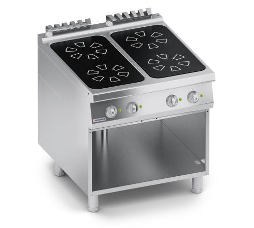 ПЛИТА ИНДУКЦИОННАЯ 900 СЕРИИ VEROTERM VT4CIEP10VV С ОТКРЫТЫМ ШКАФОМ