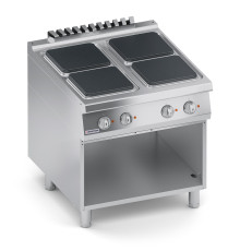 ПЛИТА 4 КОНФОРОЧНАЯ 900 СЕРИИ VEROTERM VT4CUEP10VV С ОТКРЫТЫМ ШКАФОМ