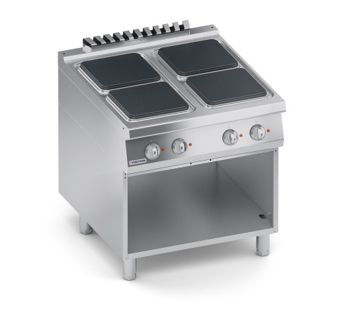 ПЛИТА 4 КОНФОРОЧНАЯ 900 СЕРИИ VEROTERM VT4CUEP10VV С ОТКРЫТЫМ ШКАФОМ