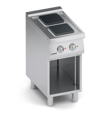 ПЛИТА 2 КОНФОРОЧНАЯ 700 СЕРИИ VEROTERM VT7CUE05VVQ С ОТКРЫТЫМ ШКАФОМ