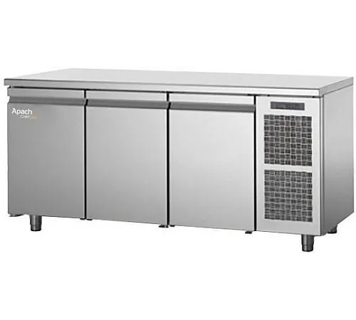 Стол холодильный без борта APACH Chef Line LTRM133T Стол холодильный без борта APACH Chef Line LTRM133T