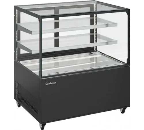 Витрина кондитерская CARBOMA Cosmo KC71-110 VV 0,6-1 RAL9005