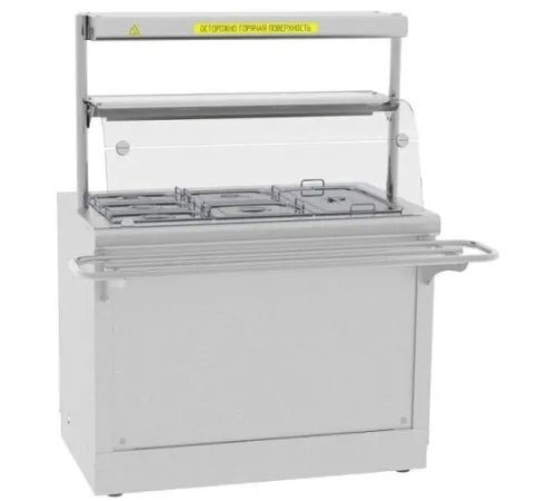 Электромармит ABAT Hot-line ЭМК-70Х с подогреваемой полкой Электромармит ABAT Hot-line ЭМК-70Х с подогреваемой полкой