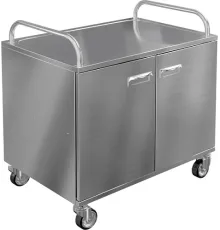 Тележка сервировочная закрытая RESTOINOX ТСЗ-3-9/6