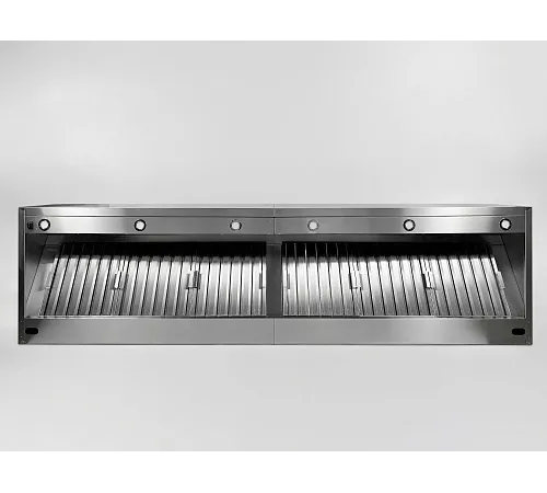 Зонт вытяжной пристенный RESTOINOX ЗВПКП-25/12 с подсветкой