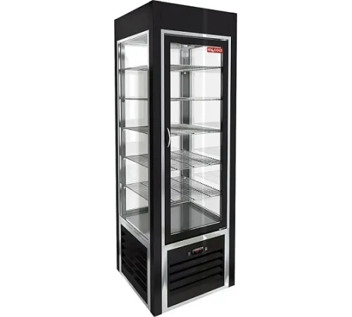 Витрина кондитерская вертикальная HICOLD VRC 350 Sh Black FR