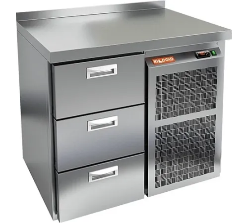 Стол охлаждаемый HICOLD GN 3 BR2 TN