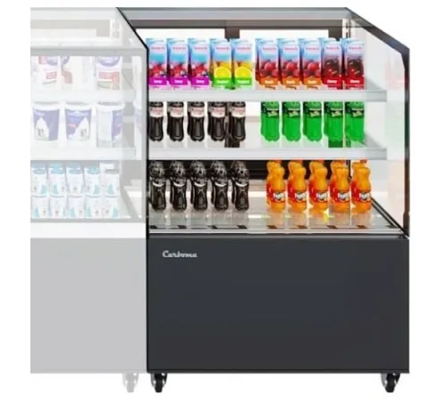 Витрина кондитерская CARBOMA Cosmo KC78-110 VV 0,9-2 RAL9005