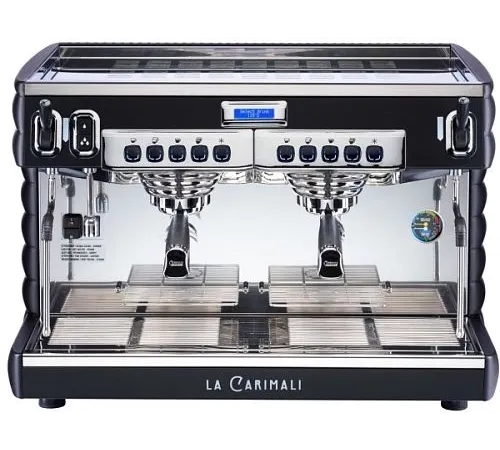 Кофемашина рожковая CARIMALI Bubble BU-E2-H-02-B 2 высокие группы, черный