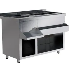 Барная станция RESTOINOX БСЗ1-12/6-01 без ящиков