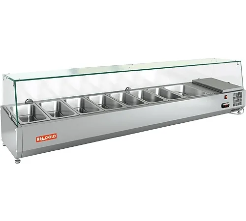 Витрина настольная охлаждаемая для ингредиентов HICOLD VRTG 1915 кPZ4