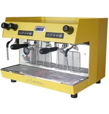 Кофемашина рожковая CARIMALI Nimble NI-E02-H-02 -YELLOW 2 высокие группы, желтый