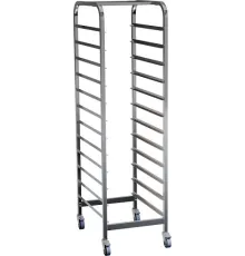Тележка-шпилька RESTOINOX ТШРПШ-12 600х400 загрузка с широкой стороны