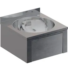 Рукомойник настенный коленный RESTOINOX РНКXГ-40/40-Б выст