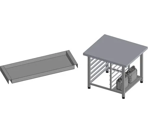 Полка к подставке RESTOINOX ДПППКР-1-87/75