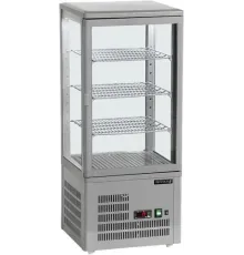 Витрина кондитерскаяй холодильная TEFCOLD UPD80 серый