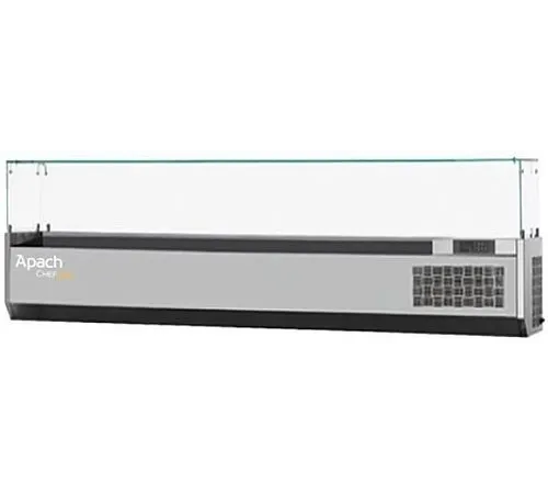 Витрина настольная холодильная APACH Chef Line LDR13032GR без агрегата